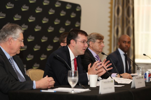 The Impact of Regulation on End-Users panel discussion at SIFMA’s 2016 Annual Meeting, The Capital Markets Conference. The Impact of Regulation on End-Users panel discussion at SIFMA’s 2016 Annual Meeting, The Capital Markets Conference.